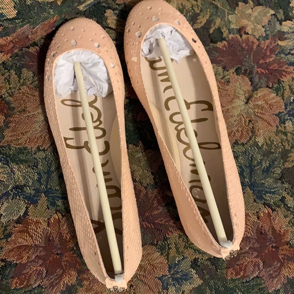 Sam Edelman leather shoes peach - Picture 6 of 7